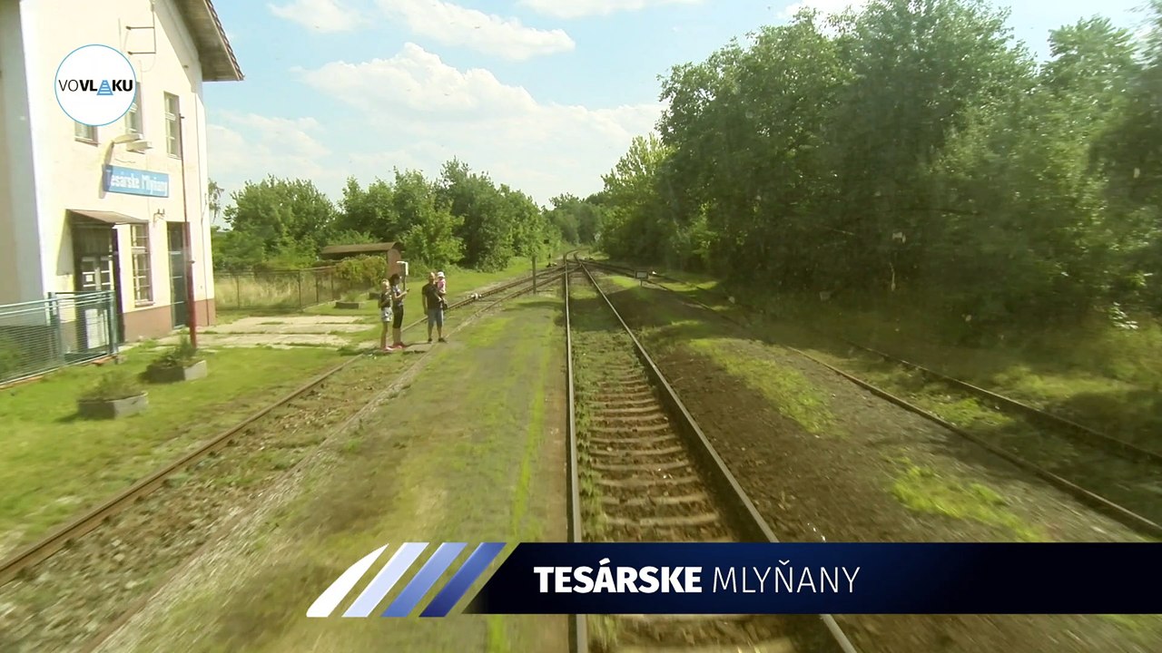 UNIKÁTNY VLAKOVÝ VIDEOPROJEKT: Zo Zlatých Moraviec do Nových Zámkov