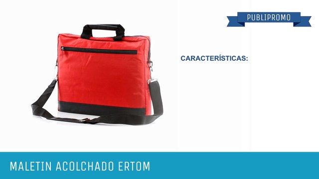 Maletines personalizados baratos: Maletín acolchado Ertom
