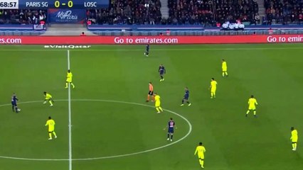 Kylian Mbappe Goal - Paris Saint Germain vs Lille 1-0 02/11/2018