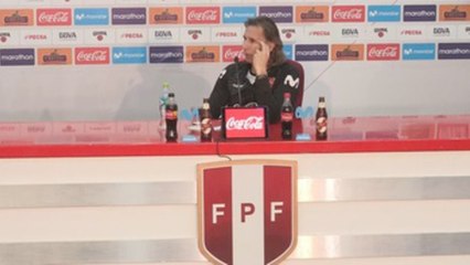 Gareca lamenta posible suspensión de la FIFA a Perú y alaba el clásico River-Boca