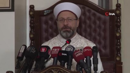 Diyanet İşleri Başkanı Erbaş: "Gençlerimize Rol Model Olmalıyız"