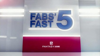 Fabiano's top five mid-season trends | NFL Fantasy Live