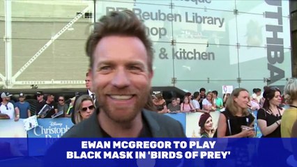 Ewan McGregor to Play Black Mask in 'Birds of Prey'