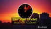 Fall back for Daylight Saving this weekend