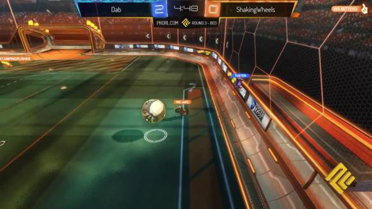 Jake and The Camping Rusher did a really beautiful and elegant backpass