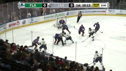 ECHL Florida Everblades 2 at Jacksonville Icemen 1