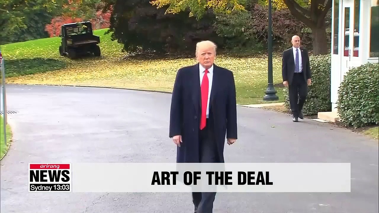 Trump expects to strike good trade deal with China