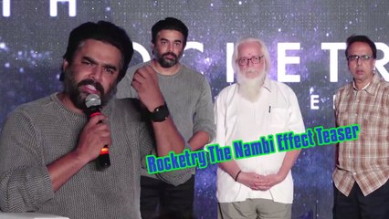 Rocketry The Nambi Effect Teaser Launch R Madhavan, Film Wins Applaud from Aamir Khan, Big B