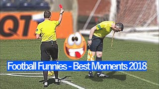 Football Funny Moments - Try Not To Laugh - Never Seen Before Moments 2018-19