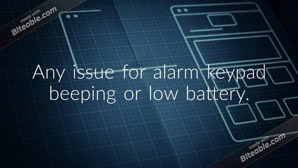 Alarm Keypad Beep Repair | Keypad Making Sound