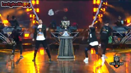 BOBBY "RISE" Live Performance on League of Legends Final Worlds 2018 Opening Ceremony