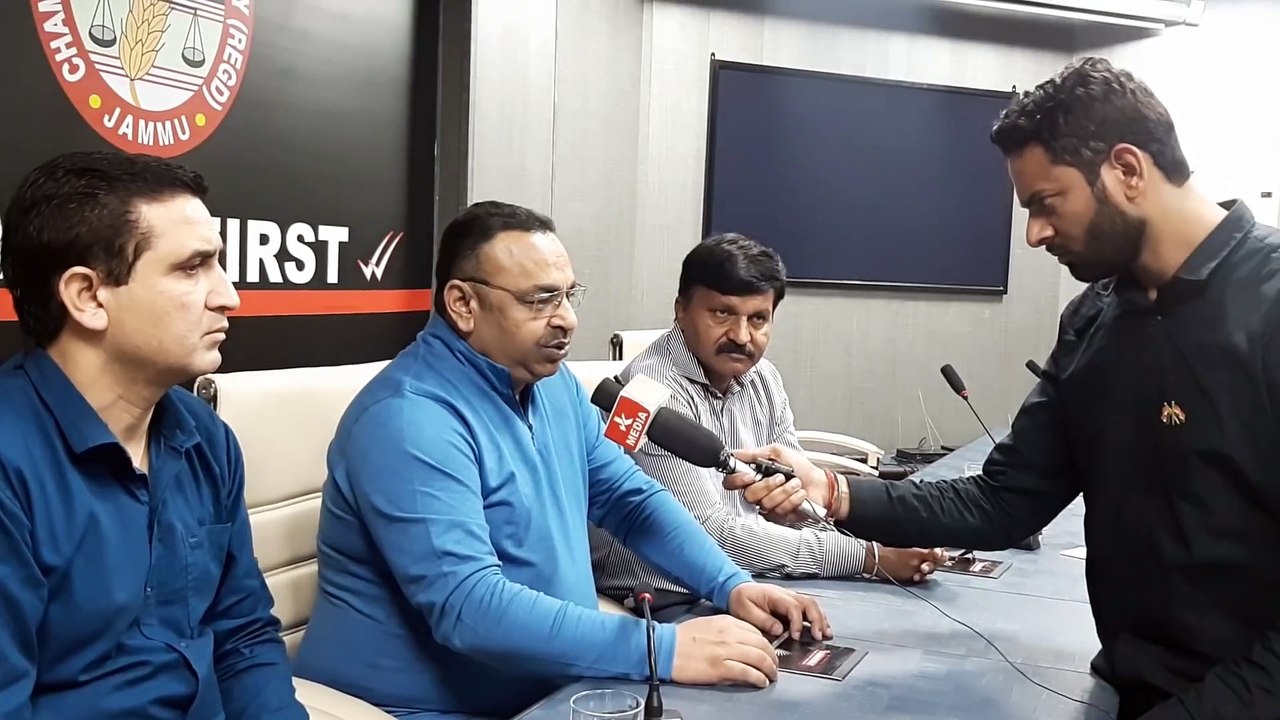 Operation All Out in Kishtwar says Chamber President   Rakesh Gupta