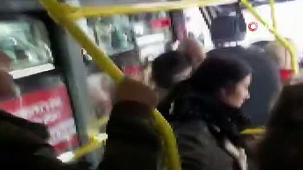 Trafikte minibüsçü dehşeti