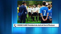 Alpes de Haute-Provence : décès du président historique du club de foot d'Oraison, Maurice Tron: hommage de l'actuelle direction