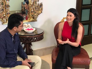 Olympic champion Stephanie Rice wants to improve swimming standards in India