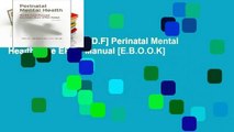 D.O.W.N.L.O.A.D [P.D.F] Perinatal Mental Health: The EPDS Manual [E.B.O.O.K]