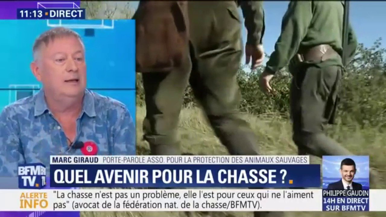 "En France, la chasse est un tel lobby qu'on ne peut rien partager" estime l'association pour la protection des animaux sauvages