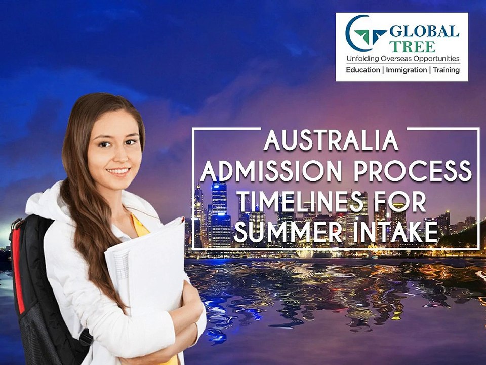 Study In Australia | Admission Timeline for Summer Intake - Global Tree, Hyderabad