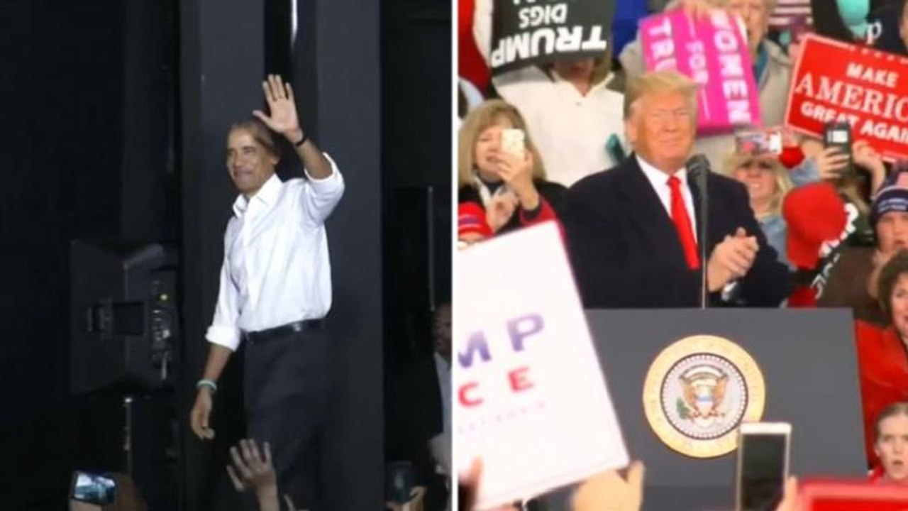 Obama wirft Trump Angstmache und Show vor