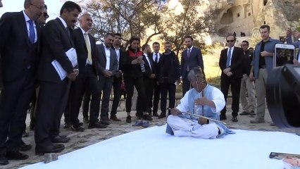 Bakan Ersoy, Kapadokya'daki turistik merkezleri ziyaret etti - NEVŞEHİR