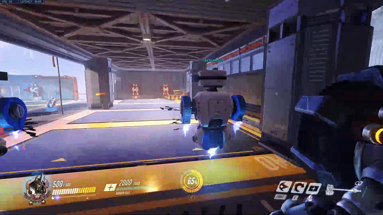 Overwatch - Basic Hero Abilities:  Rein Shield