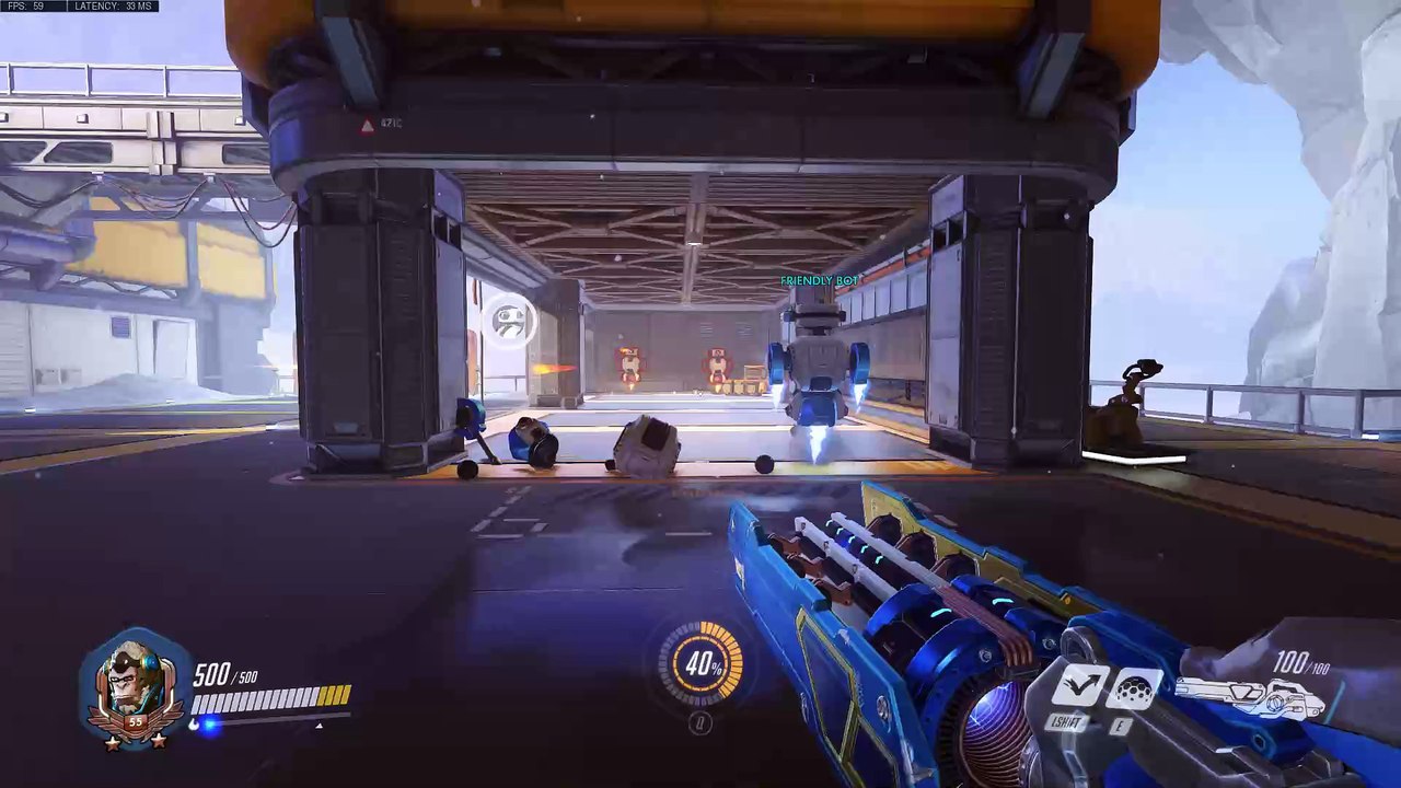 Overwatch - Basic Hero Abilities: Winston Bubble