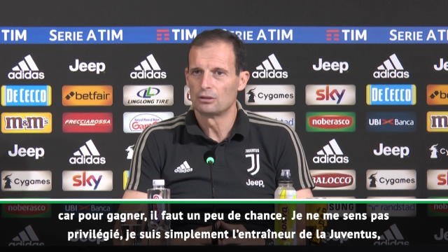 Juventus - Allegri : Nous ne sommes pas obsédés par la Ligue des Champions