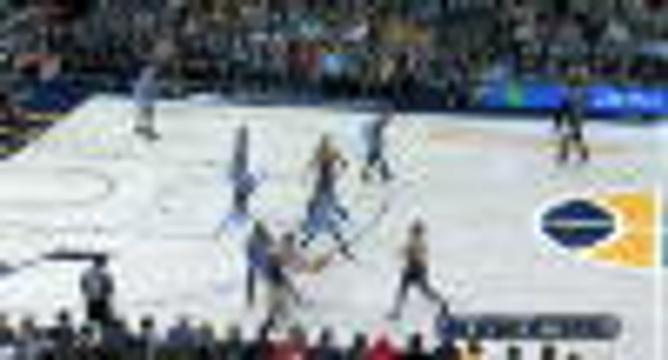 Rubio and Allen combine for alley-oop