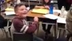 Little brother's reaction to seeing his big brother come to his school after returning from his deployment