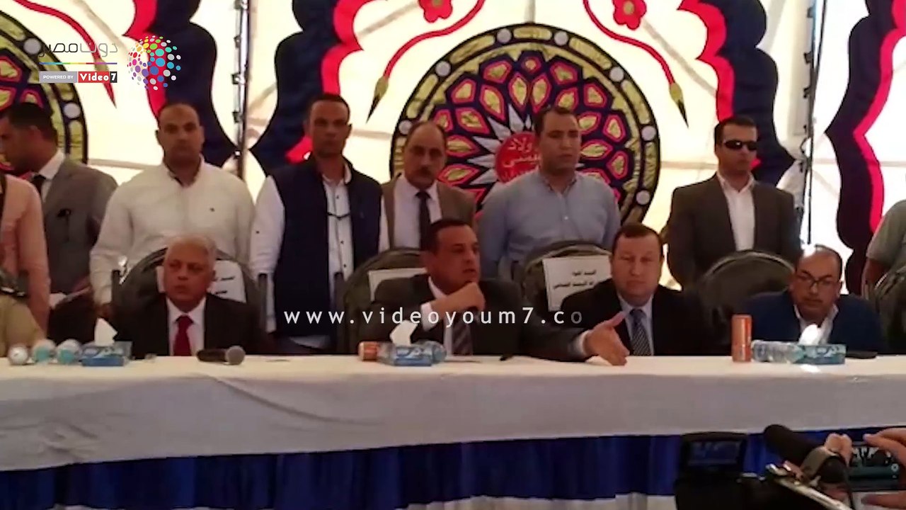إنهاء خصومة ثأرية بين عائلتين فى البحيرة