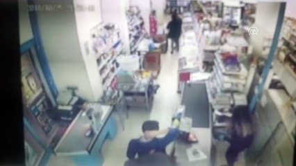 Denizli'deki market soygunu