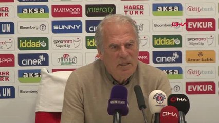 Spor Kasımpaşa - Antalyaspor Maçının Ardından