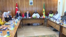 رئيسا البرلمانين التركي والسنغالي يثمنان التعاون بين البلدين