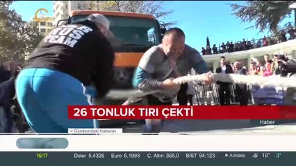 O dünyanın en güçlü adamı