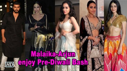 Malaika- Arjun enjoy Pre-Diwali Bash with B-Town