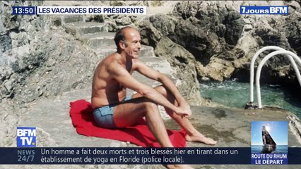 7 jours rétro: les vacances des présidents
