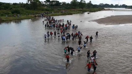 Caravana de migrantes está a 1.300 quilómetros dos EUA