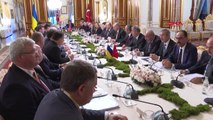 İstanbul Görüntüyle 7. Türkiye Ukrayna Yüksek Düzeyli Stratejik Konsey Toplantısı Yapıldı