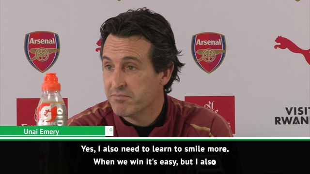 I need to learn to smile like Klopp - Emery