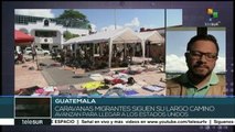 Mayoría de migrantes de las diversas caravanas ya están en México
