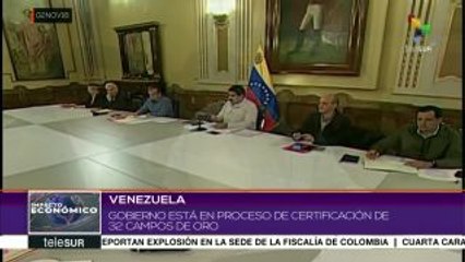 Venezuela está en proceso de certificación de 32 nuevos campos de oro