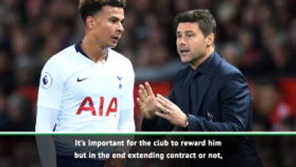 Video herunterladen: It was 'important' to reward Dele Alli with a higher salary - Pochettino