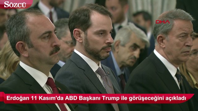 Erdoğan, Trump ile görüşeceğini tarihi açıkladı