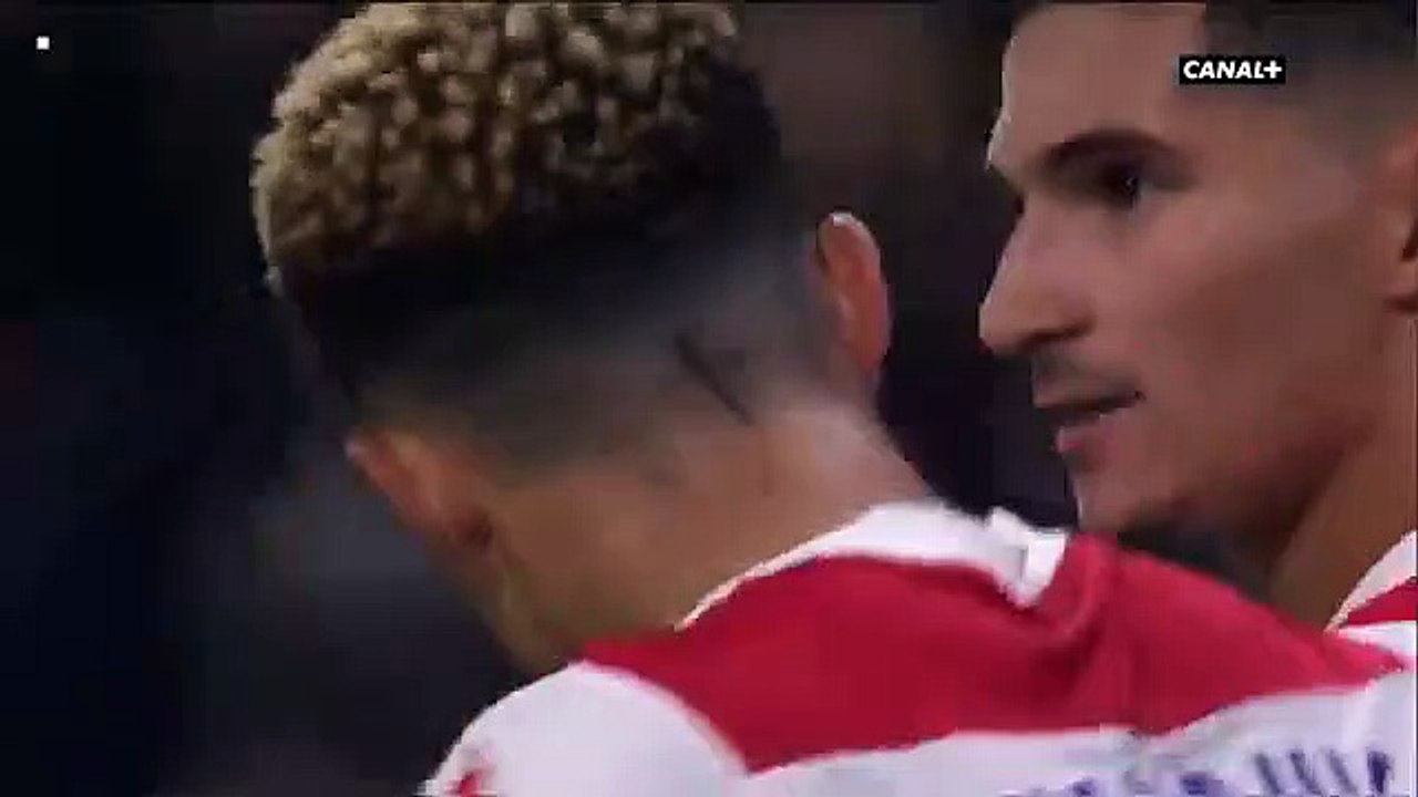 Résumé Lyon - Bordeaux buts  Houssem Aouar 1 - 0