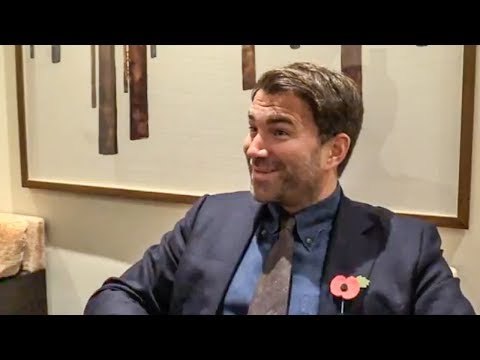 Eddie Hearn on Dillian Whyte Front runner to face Joshua vs Chisora II, Usyk vs Bellew