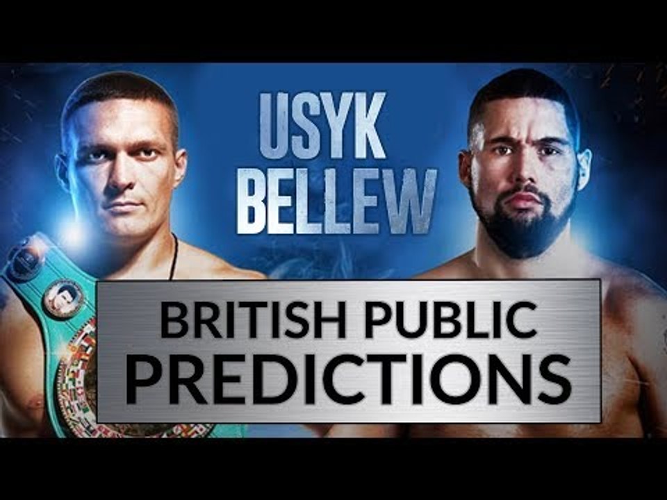 Oleksandr Usyk vs. Tony Bellew | FAN PREDICTIONS | Who Wins?? | Cruiserweight Boxing