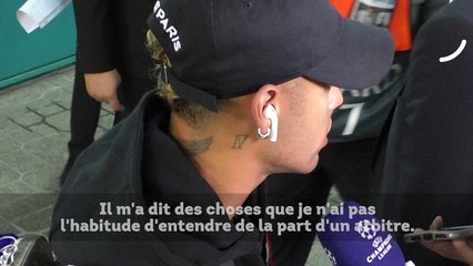 Le coup de gueule de Neymar contre l'arbitre de Naples-PSG