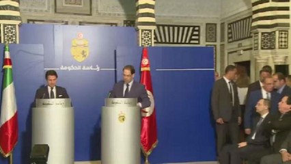 A Tunis, les Premiers ministres italien et tunisien discutent immigration