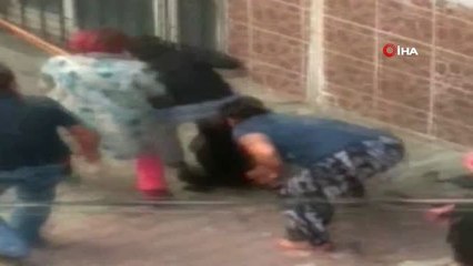 Sultangazi'de Pitbul Dehşeti Kamerada