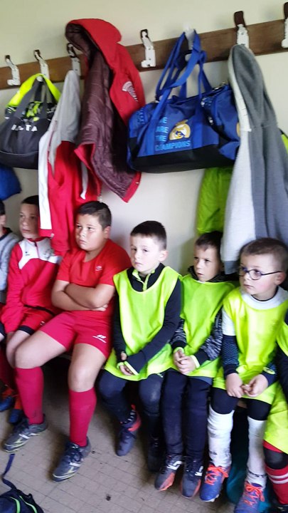 PEF (respect de l'environnement ) lors du Stage école de foot. 2 et 3 novembre 2018